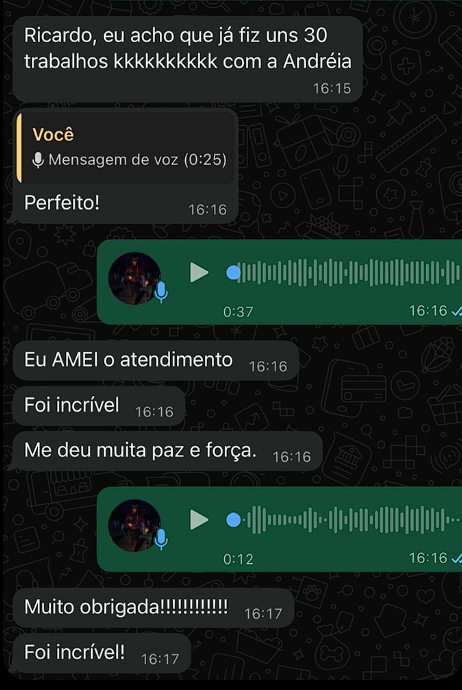 Feedback positivo de cliente