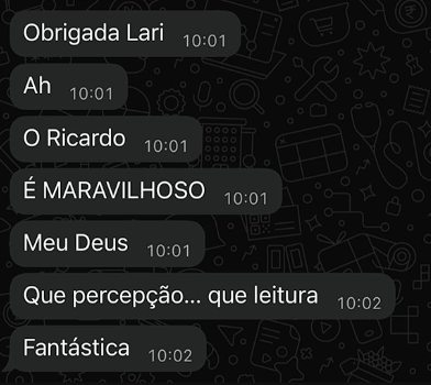 Feedback positivo de cliente